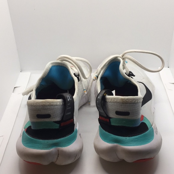 NikeFree 5.0 Mens Running Athletic Shoes White Multi Color Size 8.5 - Picture 5 of 16